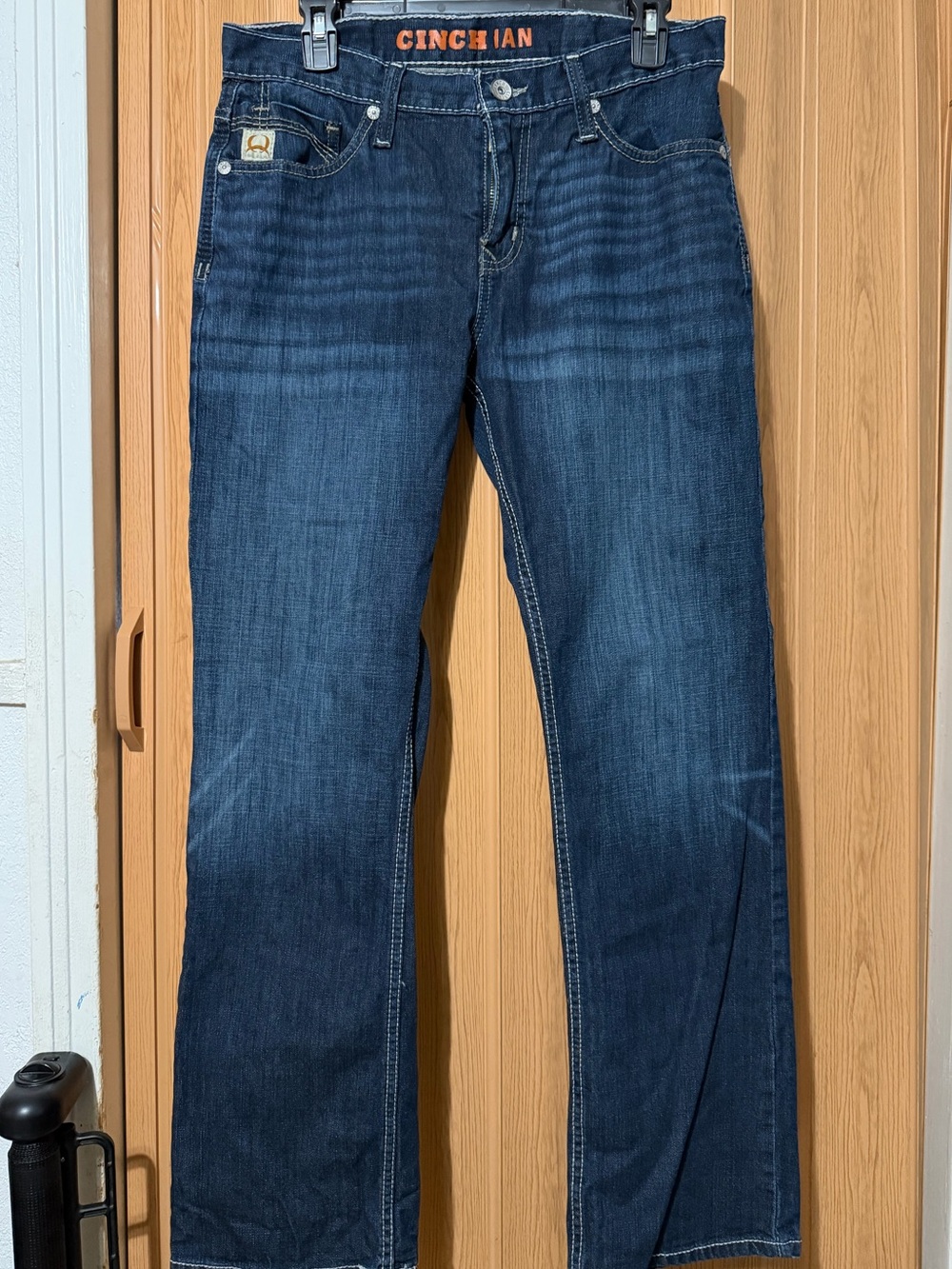 Cinch Men's Dark Blue Bootcut Jeans
